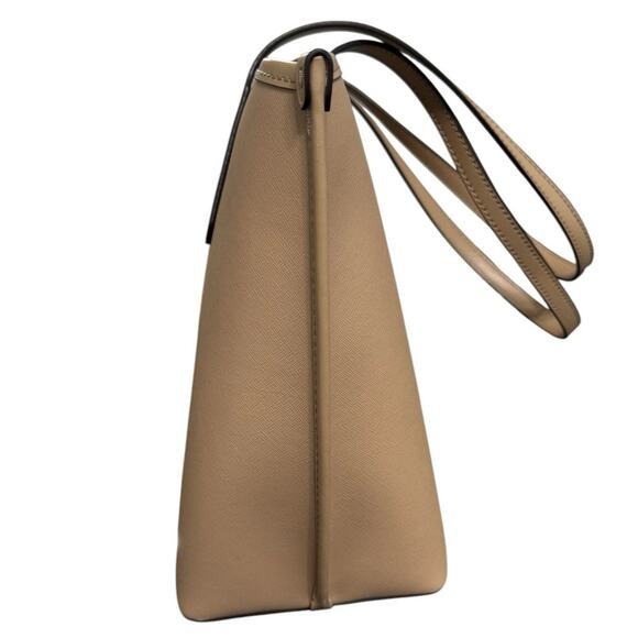 NWT! Michael Kors Jane Large Saffiano Leather Tote in Camel - Picture 6 of 7